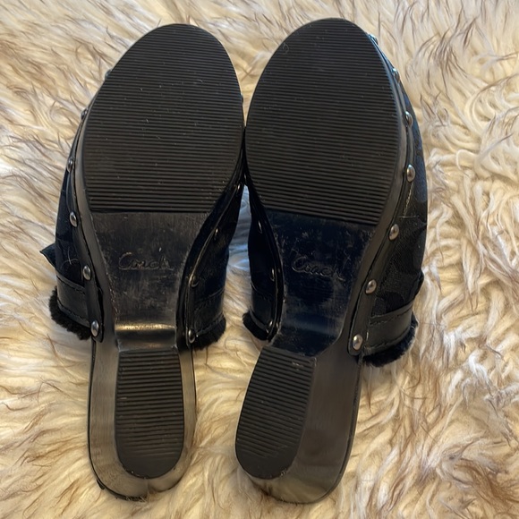 Coach Fleece Lined Mule - Picture 5 of 7